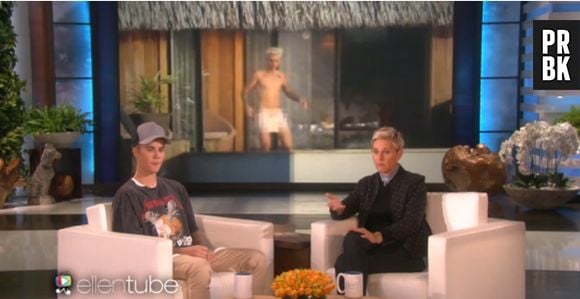 Justin Bieber chegou a falar sobre nudes no programa da Ellen DeGeneres