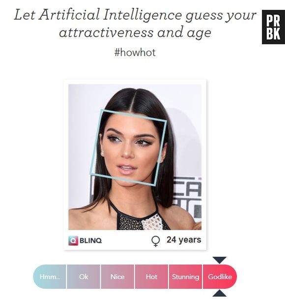 Kendall Jenner é outra que ganhou um "divina"