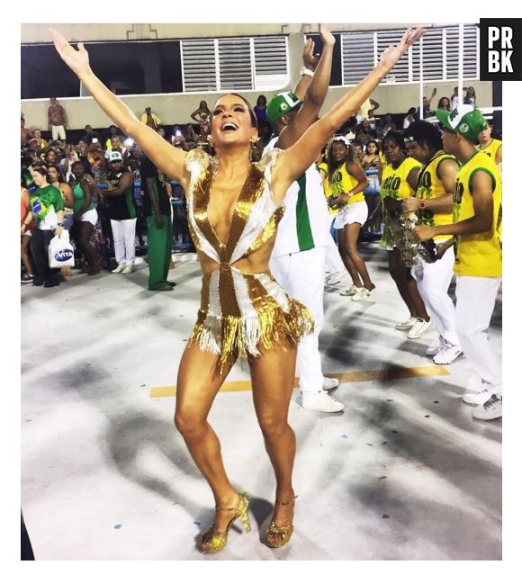 Claudia Leitte estará como rainha da Mocidade Independente pela segunda vez!