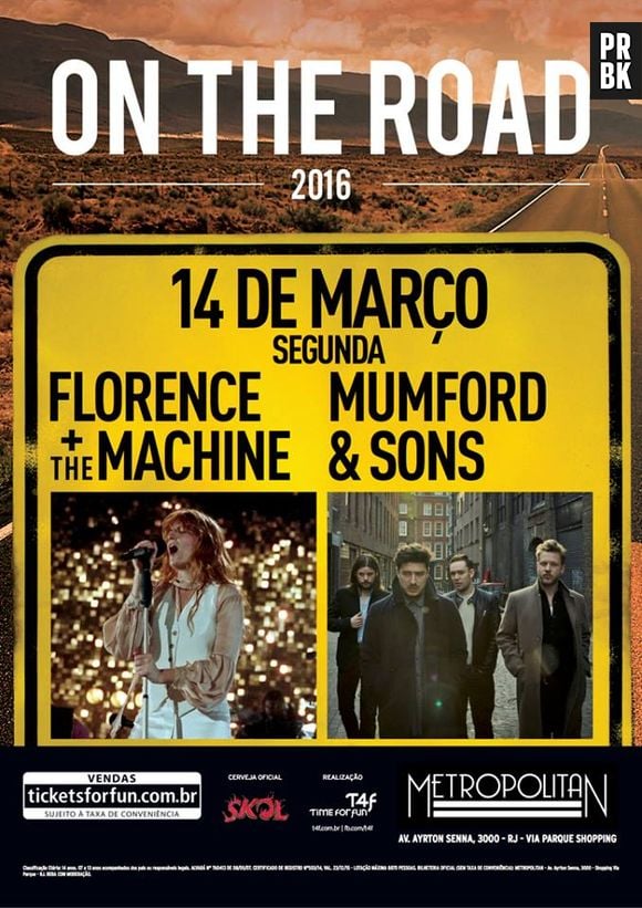 Florence + The Machine anuncia show no Rio de Janeiro