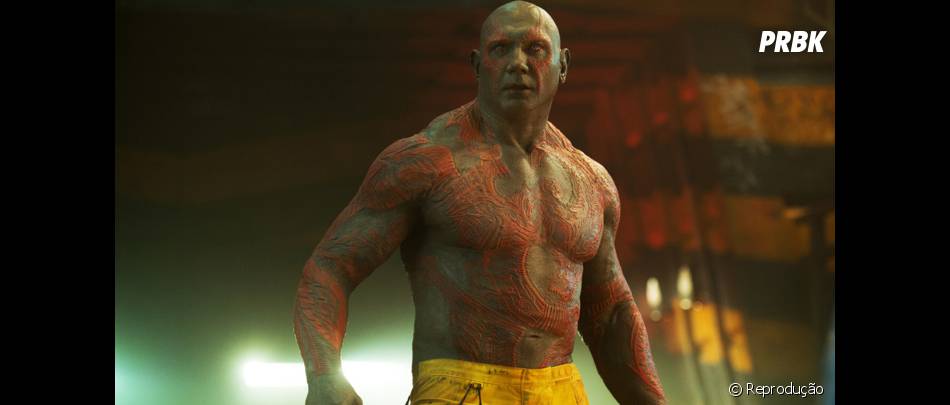 Drax (Dave Bautista) já está confirmadíssimo na sequência ...