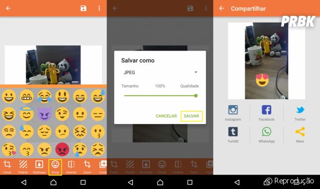 Emoji Nas Fotos Confira 5 Aplicativos Pra Voce Deixar Suas Imagens Muito Mais Divertidas Purebreak