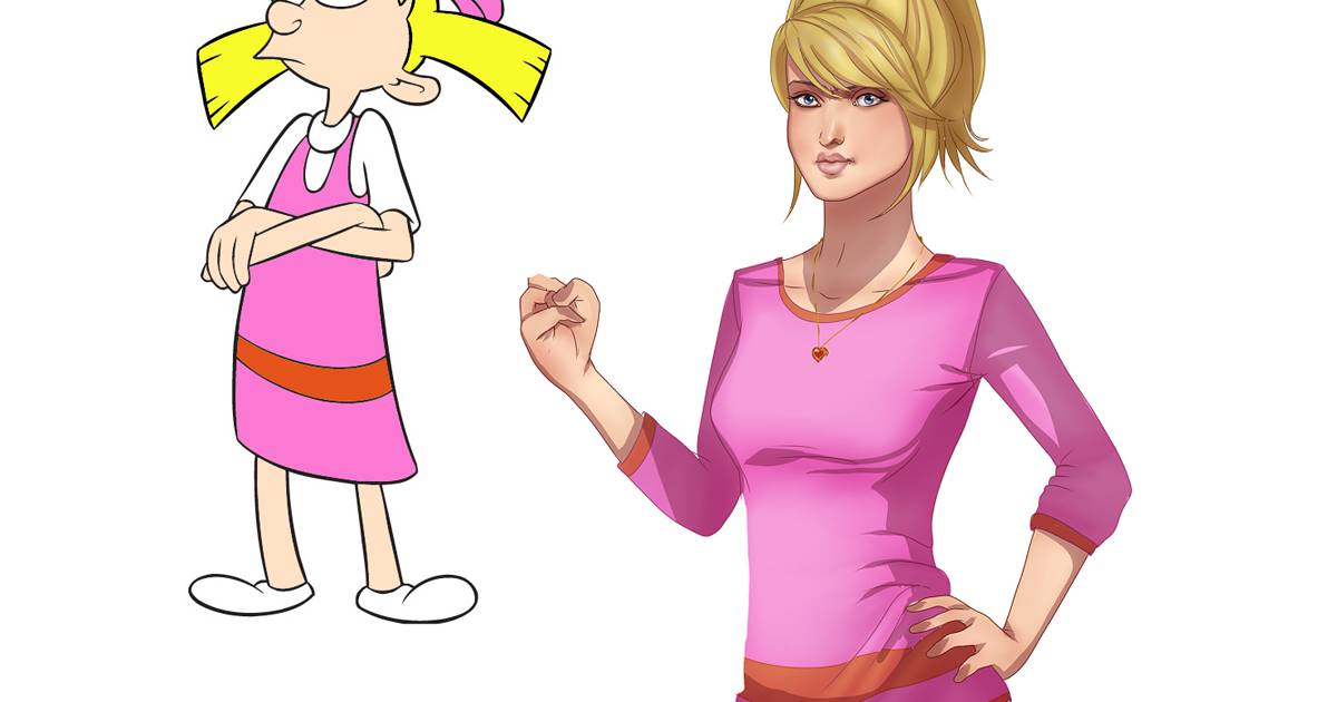 Olha A Helga Pataki De Hey Arnold Purebreak