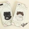 Cute Cat iPhone Case for Couples
