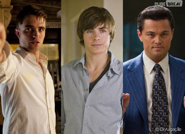 Robert Pattinson, Zac Efron e o Leonardo DiCaprio estão na listinha de favoritos de certos diretores!