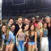 Show do Coldplay no Rio tem a presença de famosos como Giulia Costa, de "Malhação", Flávia Alessandra e Thiaguinho