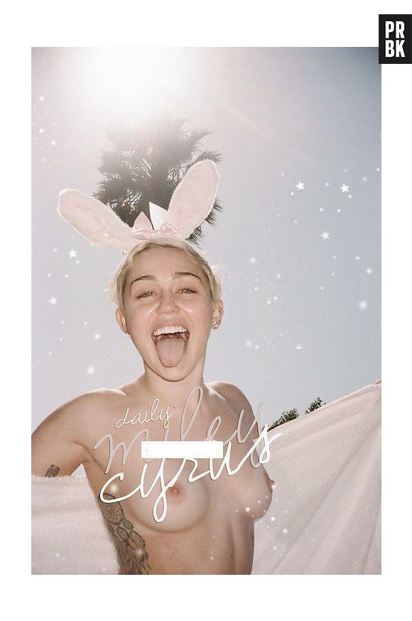 Será que Miley Cyrus coleciona uma série de fotos peladas?