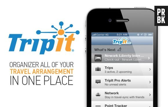 app "Tripit"