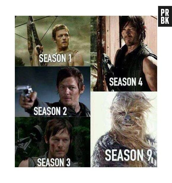 A evolução de Daryl (Norman Reedus) segundo os fãs de "The Walking Dead"!