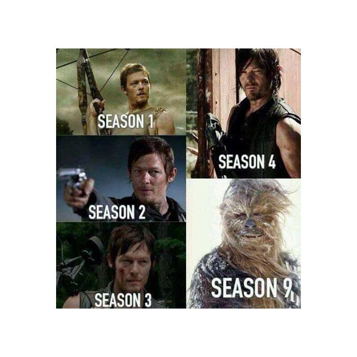 A evolução de Daryl (Norman Reedus) segundo os fãs de &quot;The Walking Dead&quot;!