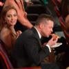 Brad Pitt come pizza no Oscar 2014