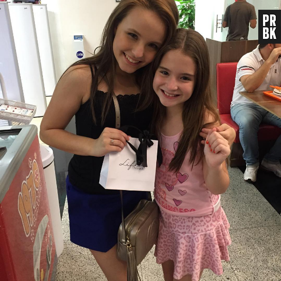 Larissa Manoela e Sophia Valverdem de "Cúmplices de Um Resgate" se dão super bem!