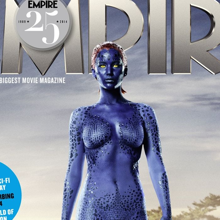 Recentemente, a mutante Mística (Jennifer Lawrecen), de &quot;X-Men: Apocalipse&quot;, estampou a capa da revista Empire