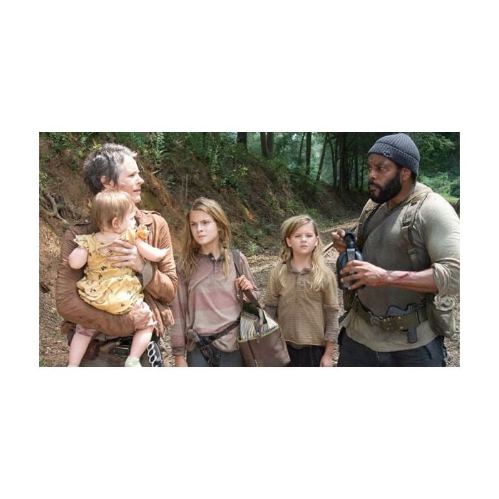 Em &quot;The Walking Dead&quot;, Carol ( Melissa McBride) e Tyreese (Chad Coleman) tomaram decisão difícil 