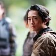 Glenn (Steven Yeun) reencontra sua esposa em "The Walking Dead"