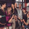 Durante as  gravações de "Cúmplices de Um Resgate", o elenco também consegue se divertir
