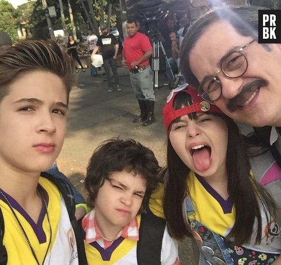 Essa galera de "Cúmplices de Um Resgate" adora uma careta, né?