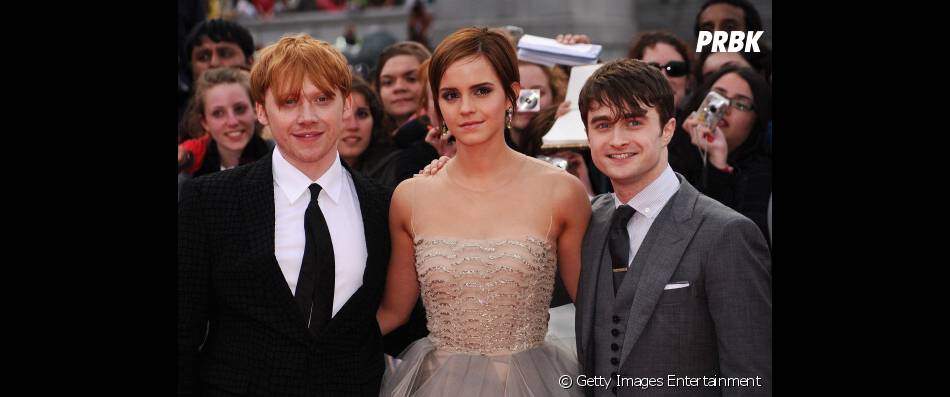 Rupert Grint Ron Weasley Emma Watson Hermione Granger E