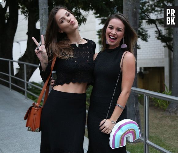 De "Malhação: Seu Lugar No Mundo": Pâmela Tomé e Laryssa Ayres se tornaram grandes amigas fora da telinha!