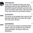 Confira as farpas trocadas por Justin Bieber e Selena Gomez no Instagram