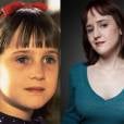 A ariz Mara Wilson tinha 9 anos quando fez o filme "Matilda" e depois que interpretou a pequena, nunca mais se destacou em nenhum papel