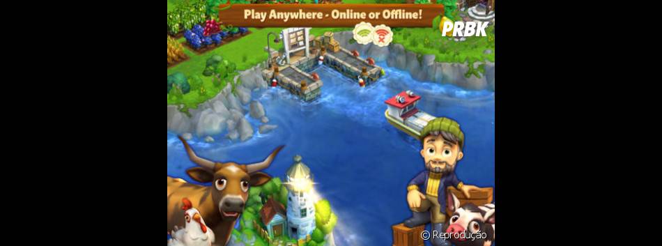Em FarmVille 2: Country Escape, compartilhar com seus amigos do