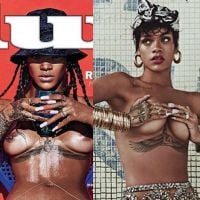 Rihanna faz topless e posa sem calcinha para revistas! Qual foto você prefere?!