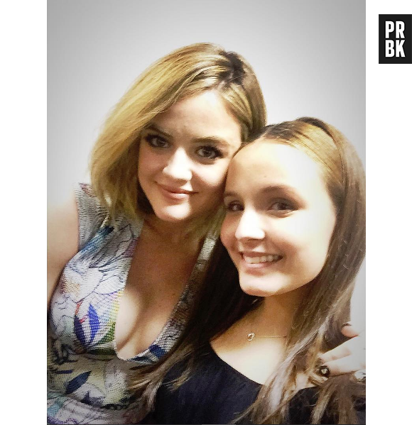 Larissa Manoela já tietou Lucy Hale, de "Pretty Little Liars"!