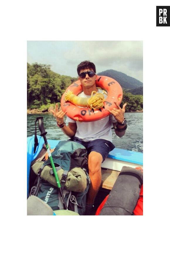 Que tal essa foto do túnel do tempo de Fabio Scalon, de "Malhação", com cabelo curtinho?