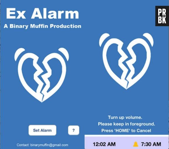 O app despertador liga para o celular do seu ex se você não desligá-lo a tempo
