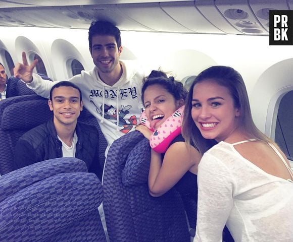 Novela "Malhação": segura esses shippers! Belloto (Sérgio Malheiros) e Jéssica (Laryssa Ayres), além de Rômulo (Juliano Laham) e Nanda (Amanda de Godoi), gravarão cenas em Orlando