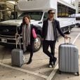 Novela "Malhação": Sérgio Malheiros e Amanda de Godoi embarcam para os Estados Unidos