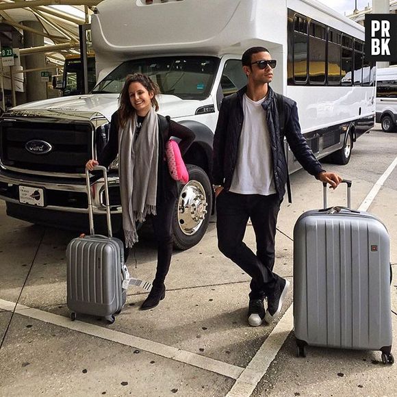 Novela "Malhação": Sérgio Malheiros e Amanda de Godoi embarcam para os Estados Unidos