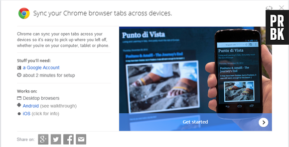 "Google Tips" ensina a sincronizar o "Google Chrome" em todos os devices