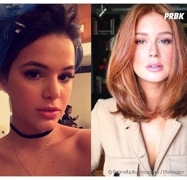 Bruna Marquezine e Marina Ruy Barbosa podem ser rivais em "O Sétimo Guardião"
