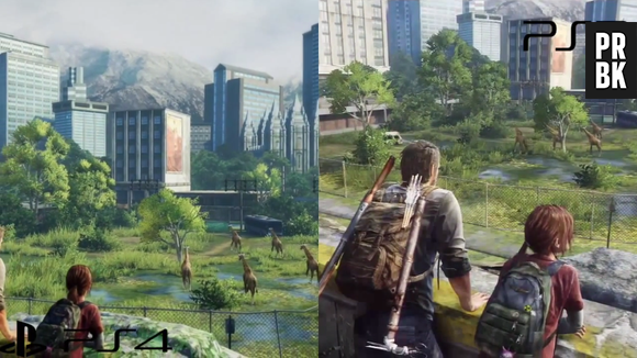 Uma comparação entre a versão de "The Last Of Us" para PS3 e PS4