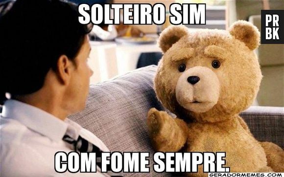 Solteiro sim! Com fome sempre!