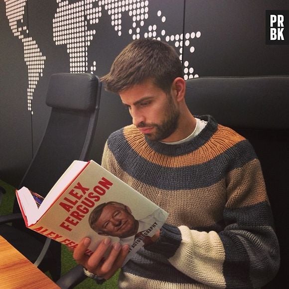 No Instagram, Gerard Piqué mostra que além de lindo, é inteligente!