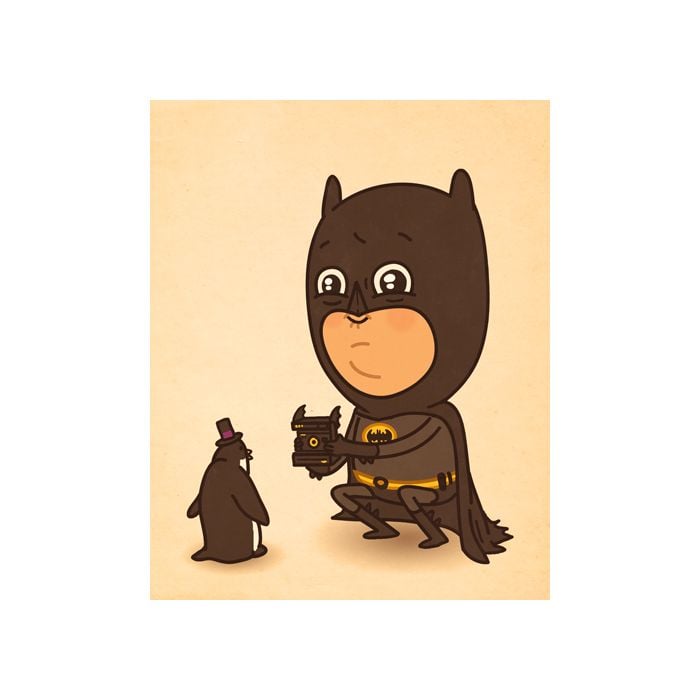  Batman com novo hobby na vers&amp;atilde;o do ilustrador Mike Mitchell 