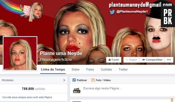 Página Plante uma Neyde é sucesso no Facebook!