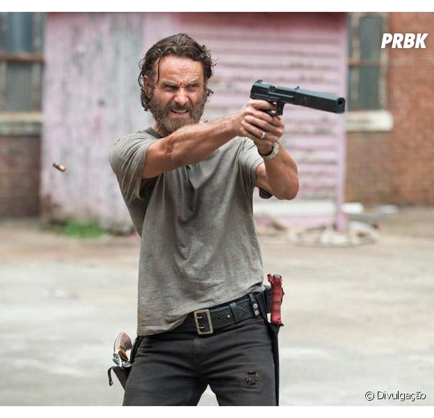 Em "The Walking Dead", na 8ª temporada: Rick (Andrew Lincoln) se prepara para a guerra em novo teaser!
