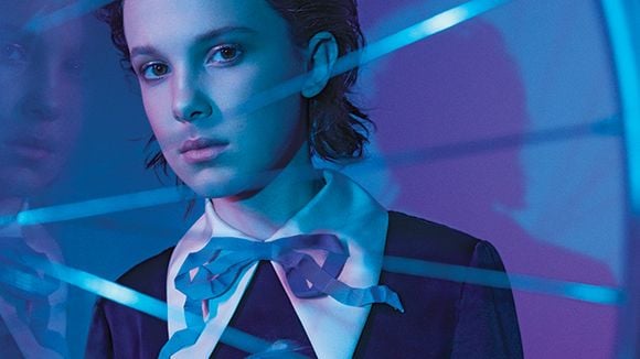 Millie Bobby Brown, a Eleven de "Stranger Things", sobre dar seu 1º beijo em cena: "Foi estranho"