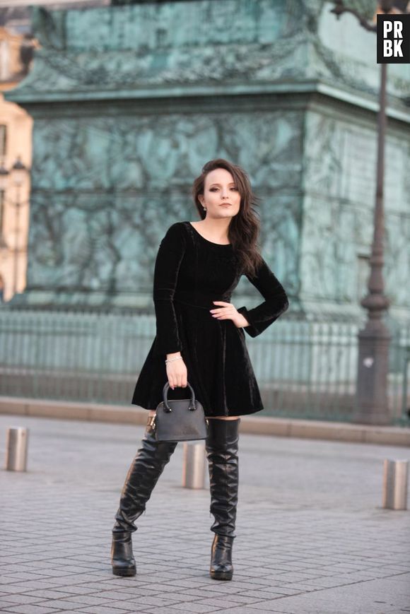 Larissa Manoela faz sessão de foto estilosa em Paris