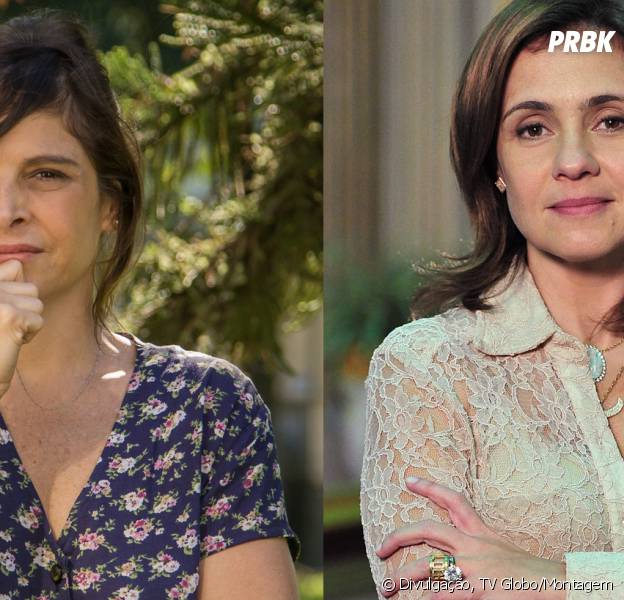 Cora (Drica Moraes) e Carminha (Adriana Esteves) têm a personalidade ruim igualzinha tanto em "Império" quanto em "Avenida Brasil"