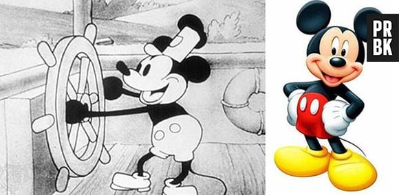 O Mickey de 1928 ganhou cor e deu uma engordadinha