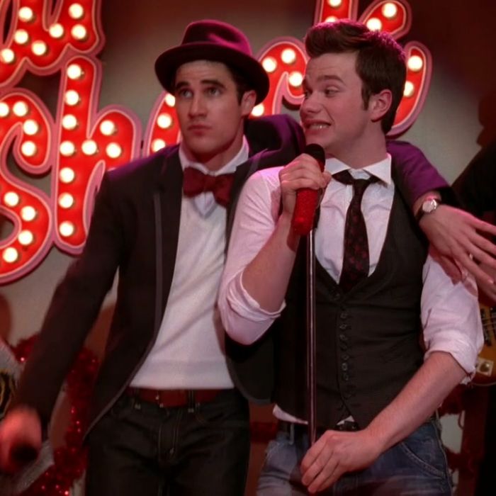  Dave Karofsky (Max Adler) pode ser uma pedra no caminho do casal Kurt (Chris Colfer) e Blaine (Darren Criss), na &amp;uacute;ltima temporada de &quot;Glee&quot; 