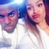 Jordan Sparks e Jason Derulo fizeram careta em selfie