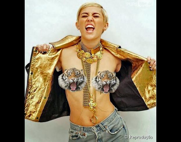 Miley Cyrus fica nua e posa foto de machucado no Instagram