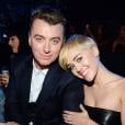 Sam Smith fez um selfie "fofo" com a Miley Cyrus no VMA