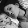 Stormi, filha de Kylie Jenner, nasceu no início do ano e tem apenas nove meses de idade